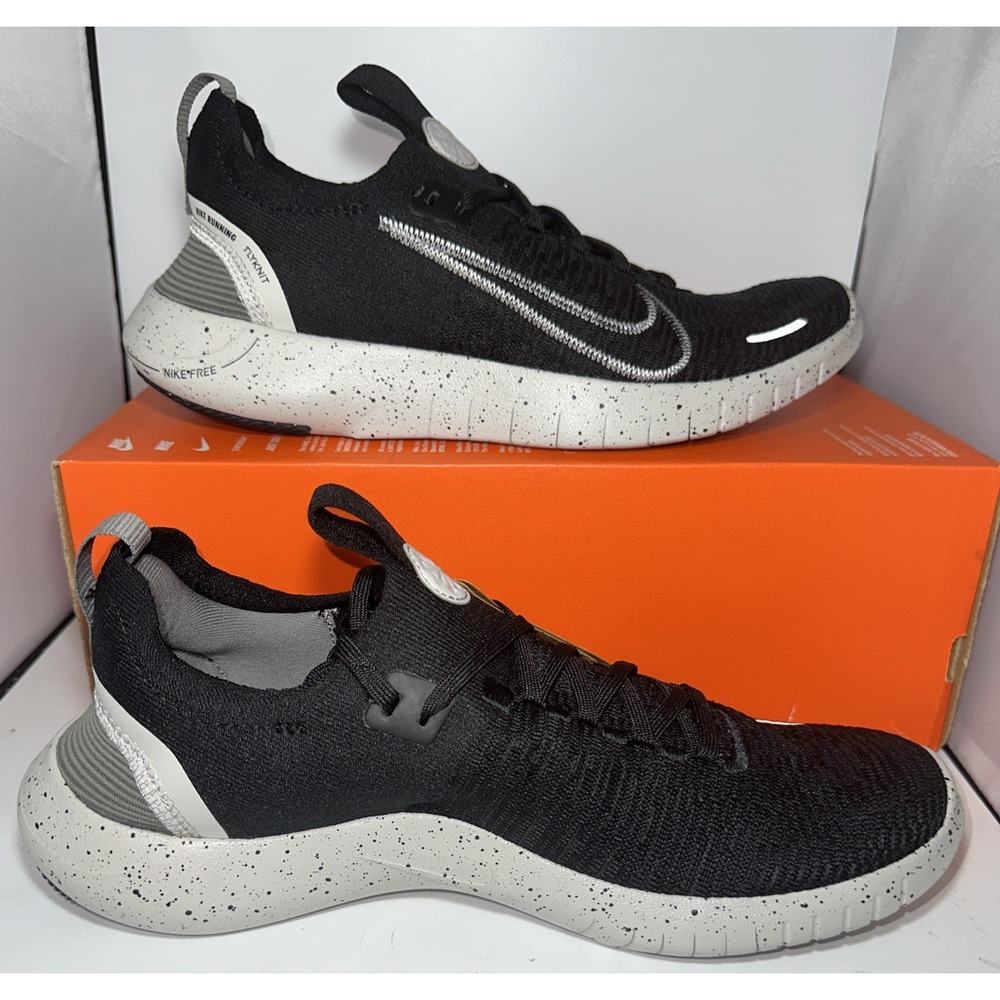 Nike Free RN Flyknit Next Nature Running Shoes Black FB1276-007 Mens Sz. 9 - New